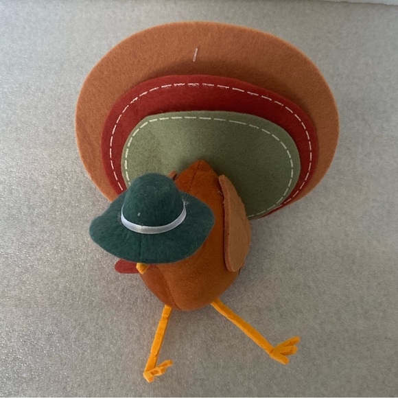 Target Thanksgiving Fabric Felt Turkey Fall Autumn Bullseye Playground - Picture 8 of 10
